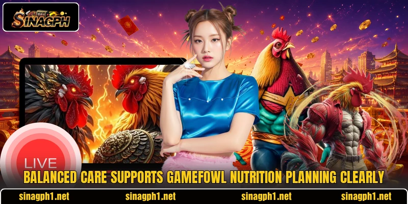 Balanced care supports Gamefowl Nutrition planning clearly