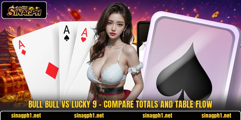 Bull Bull Vs Lucky 9 - Compare Totals And Table Flow