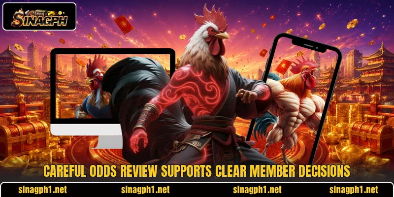 Careful odds review supports clear member decisions Careful odds review supports clear member decisions