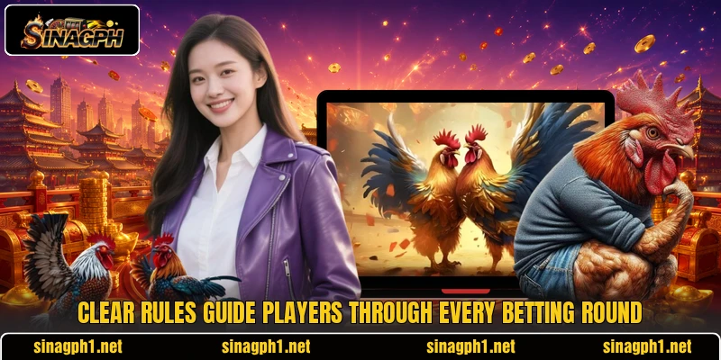 Clear rules guide players through every betting round Clear rules guide players through every betting round