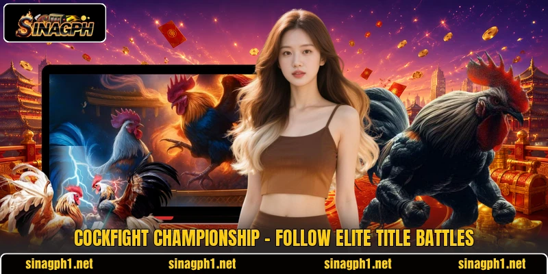 Cockfight Championship - Follow Elite Title Battles