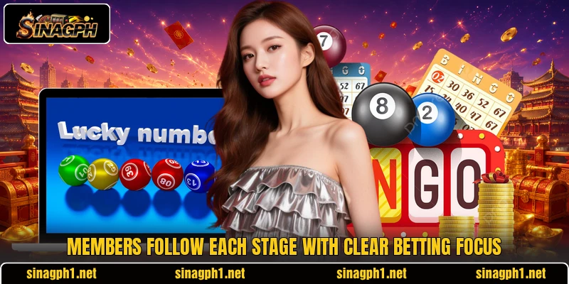 Members follow each stage with clear betting focus Members follow each stage with clear betting focus