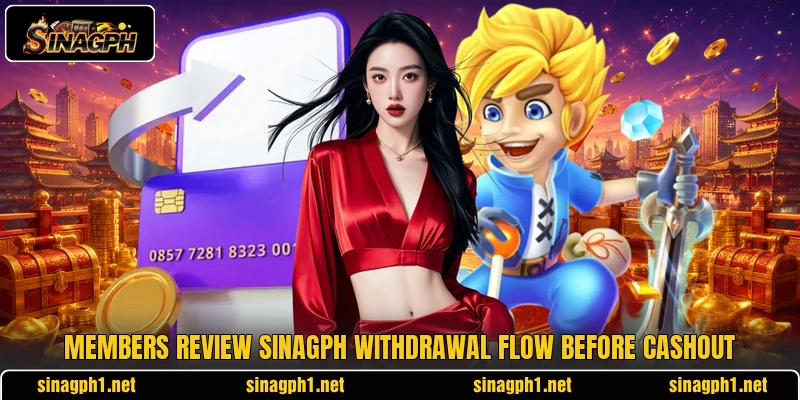 Members review SINAGPH withdrawal flow before cashout Members review SINAGPH withdrawal flow before cashout