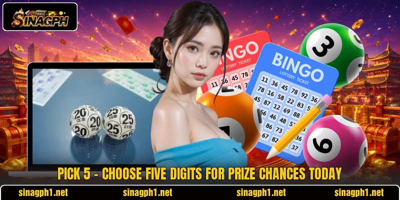 Pick 5 - Choose Five Digits For Prize Chances Today