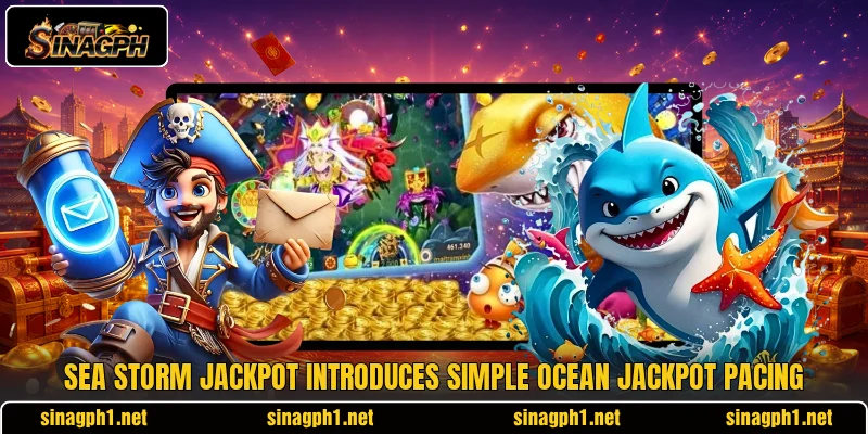 Sea Storm Jackpot introduces simple ocean jackpot pacing